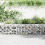 Voir la diapositive 4 : VIDAXL Mur a gabion avec couvercles Acier galvanise 900x50x50 cm