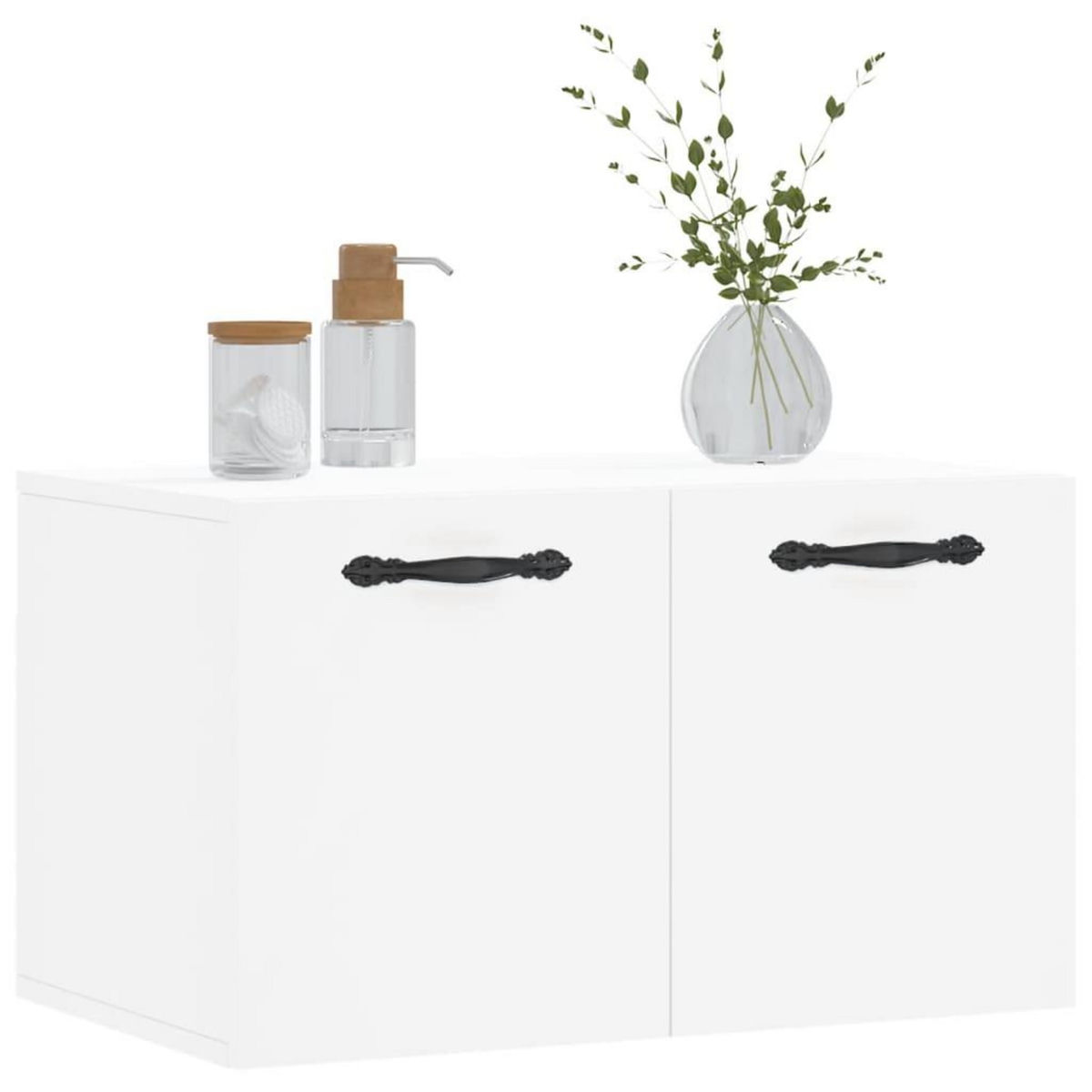 VIDAXL Armoire murale Blanc 60x36,5x35 cm Bois d'ingenierie