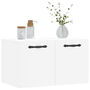 Voir la diapositive 3 : VIDAXL Armoire murale Blanc 60x36,5x35 cm Bois d'ingenierie