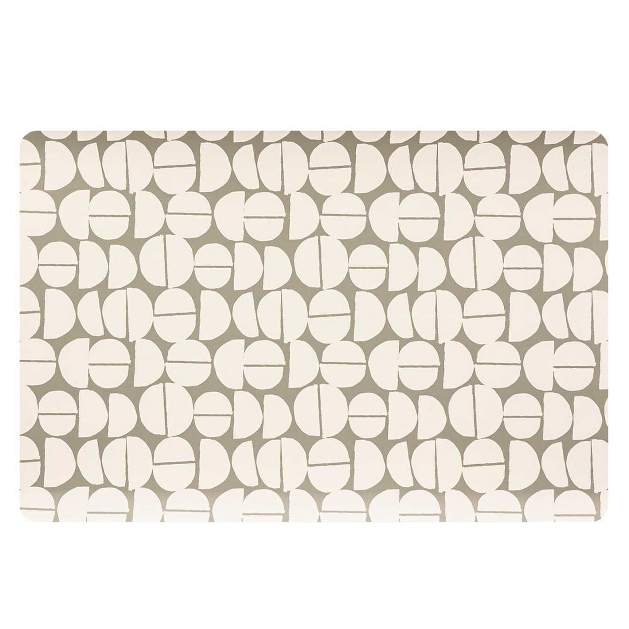 ATMOSPHERA Set de Table Beige/Kaki Atmosphera Fev. Coloris disponibles : Vert