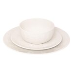 FEERIC LIGHT & CHRISTMAS Service vaisselle 18 pièces SAPIN - Blanc