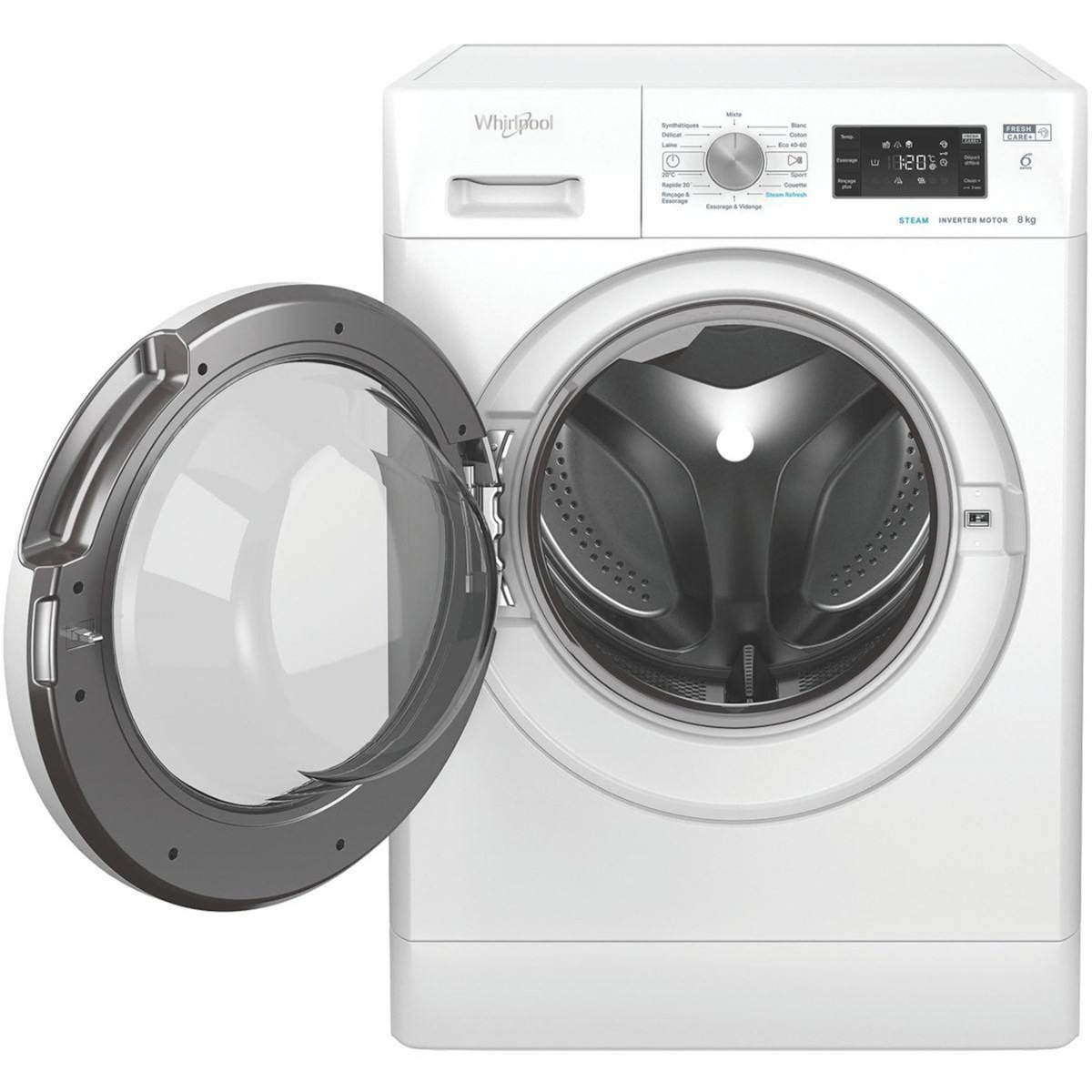 Whirlpool Lave linge hublot FFBS8489WVFR
