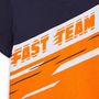 Voir la diapositive 2 : INEXTENSO T-shirt Fast Team orange en coton garçon 