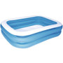 Voir la diapositive 1 : BESTWAY Bestway Piscine rectangulaire 211x132x46 cm Bleu