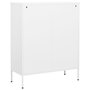 Voir la diapositive 4 : VIDAXL Armoire de rangement Blanc 80x35x101,5 cm Acier