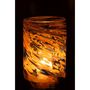 Voir la diapositive 3 : Paris Prix Photophore Vase en Verre  Arun  25cm Multicolore