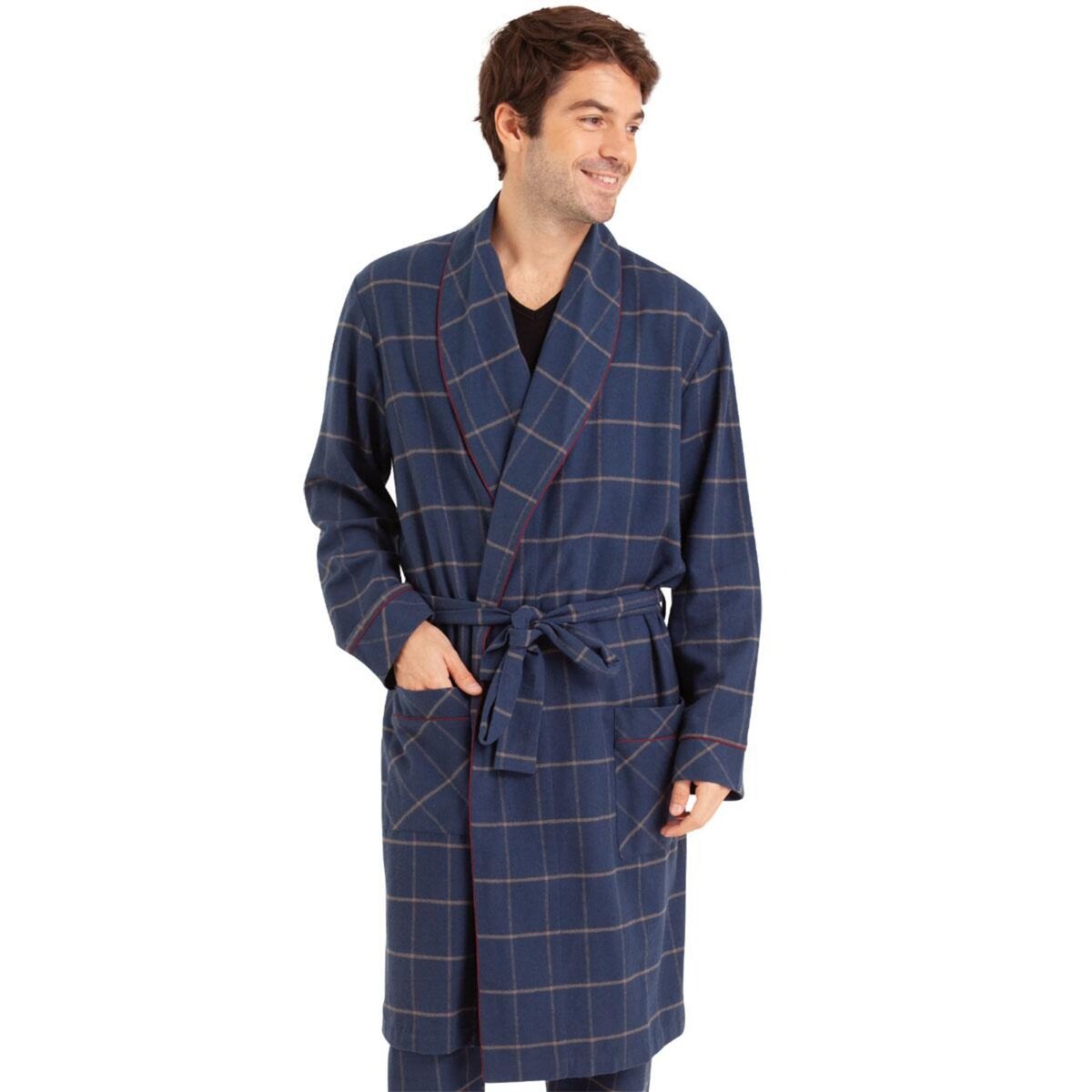 Eminence Robe de chambre homme Popeline pas cher Auchan