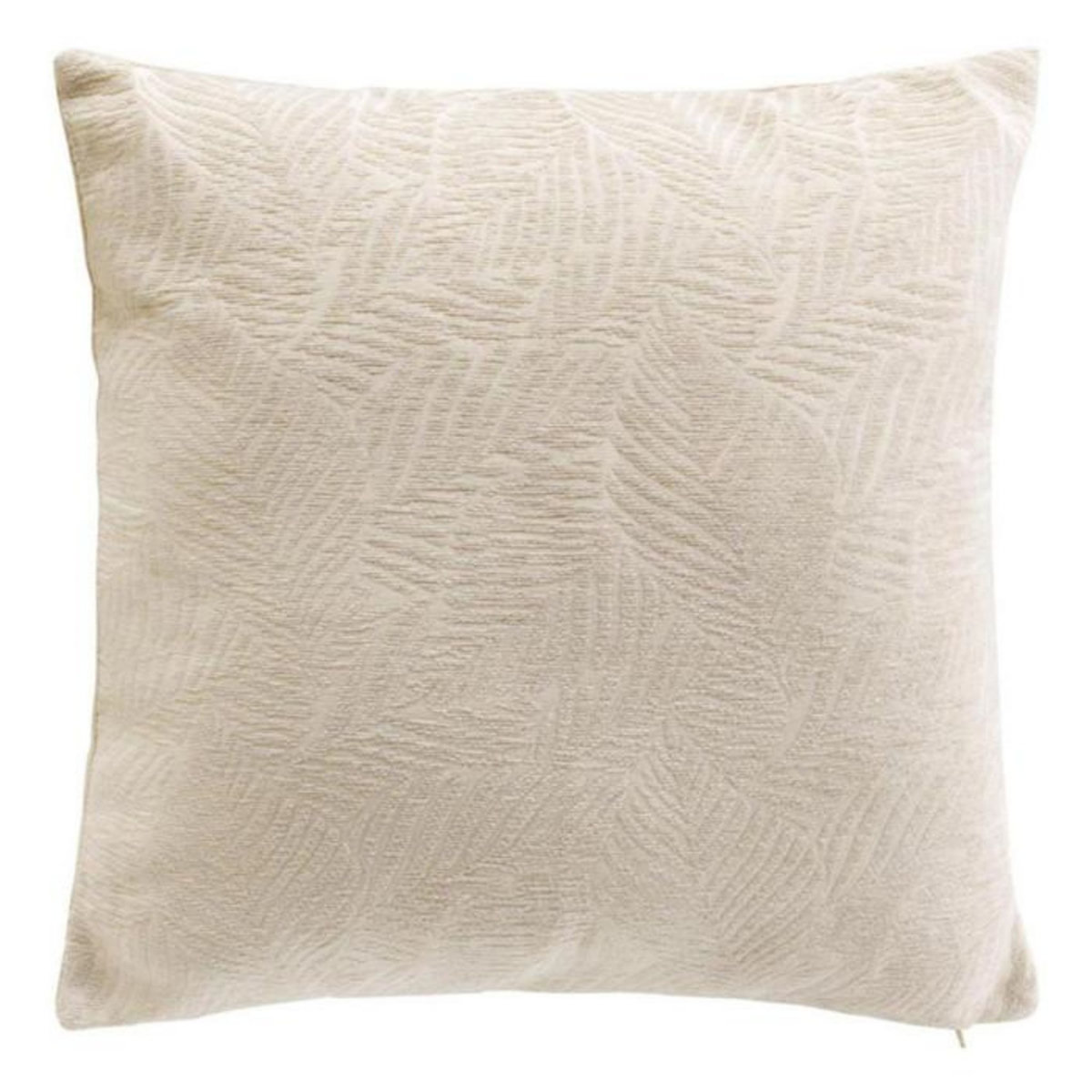 Paris Prix Housse de Coussin Jacquard  Vivo  40x40cm Naturel