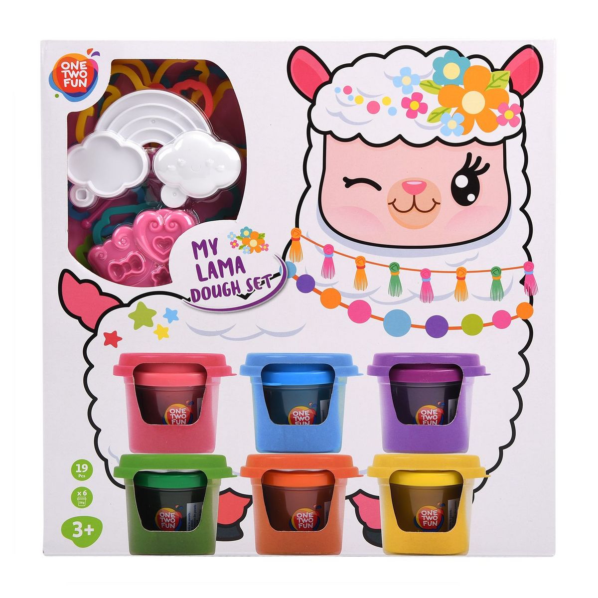 One Two Fun Kit pâte à modeler animaux magiques