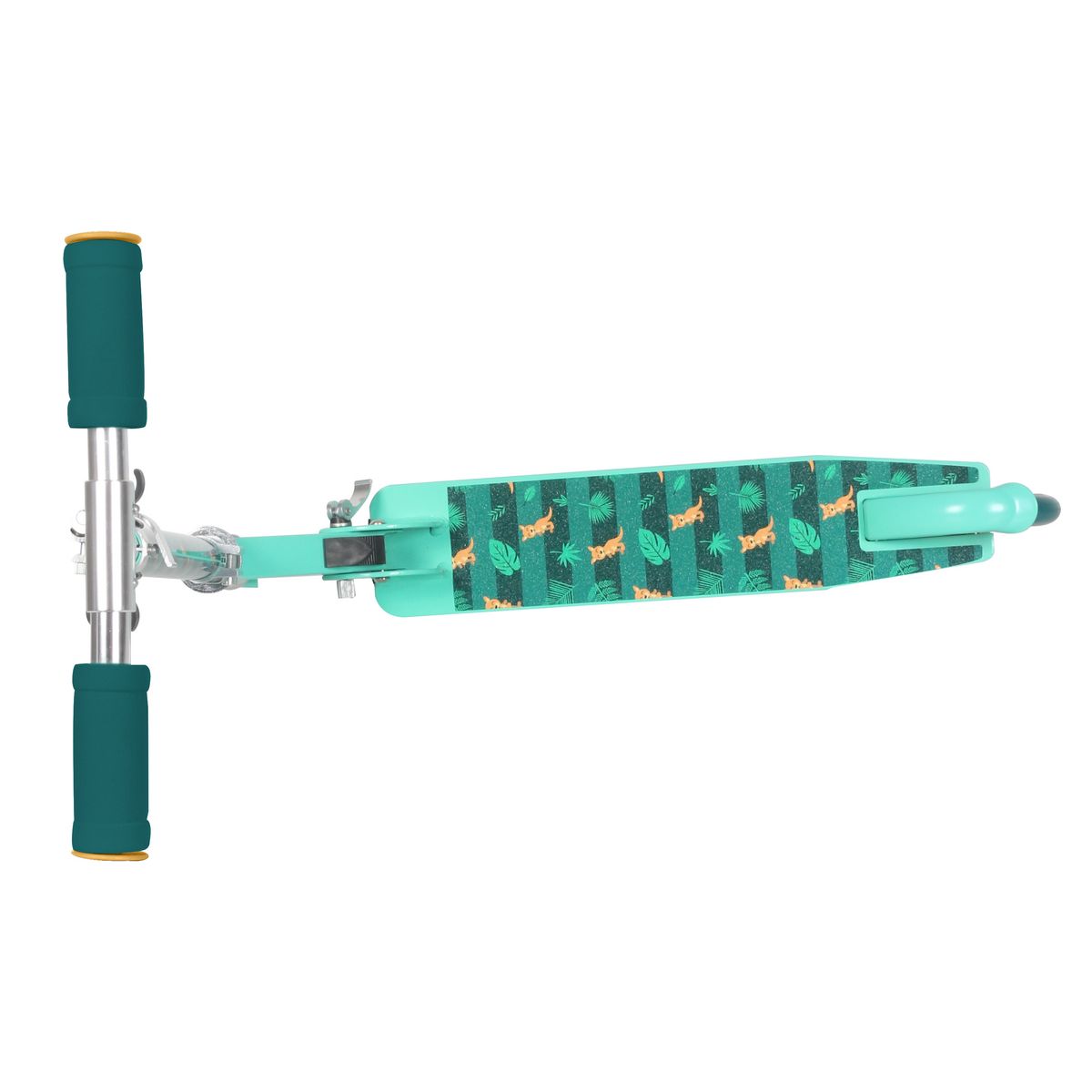 Trottinette pliable 125mm - Bleu