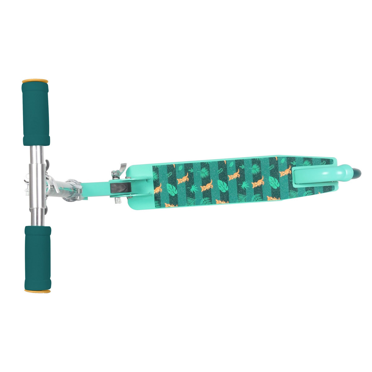 Trottinette pliable 125mm - Bleu