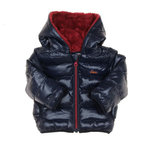 ELLE EST OU LA MER Doudoune  Garçon ELM Elagina. Coloris disponibles : Bleu