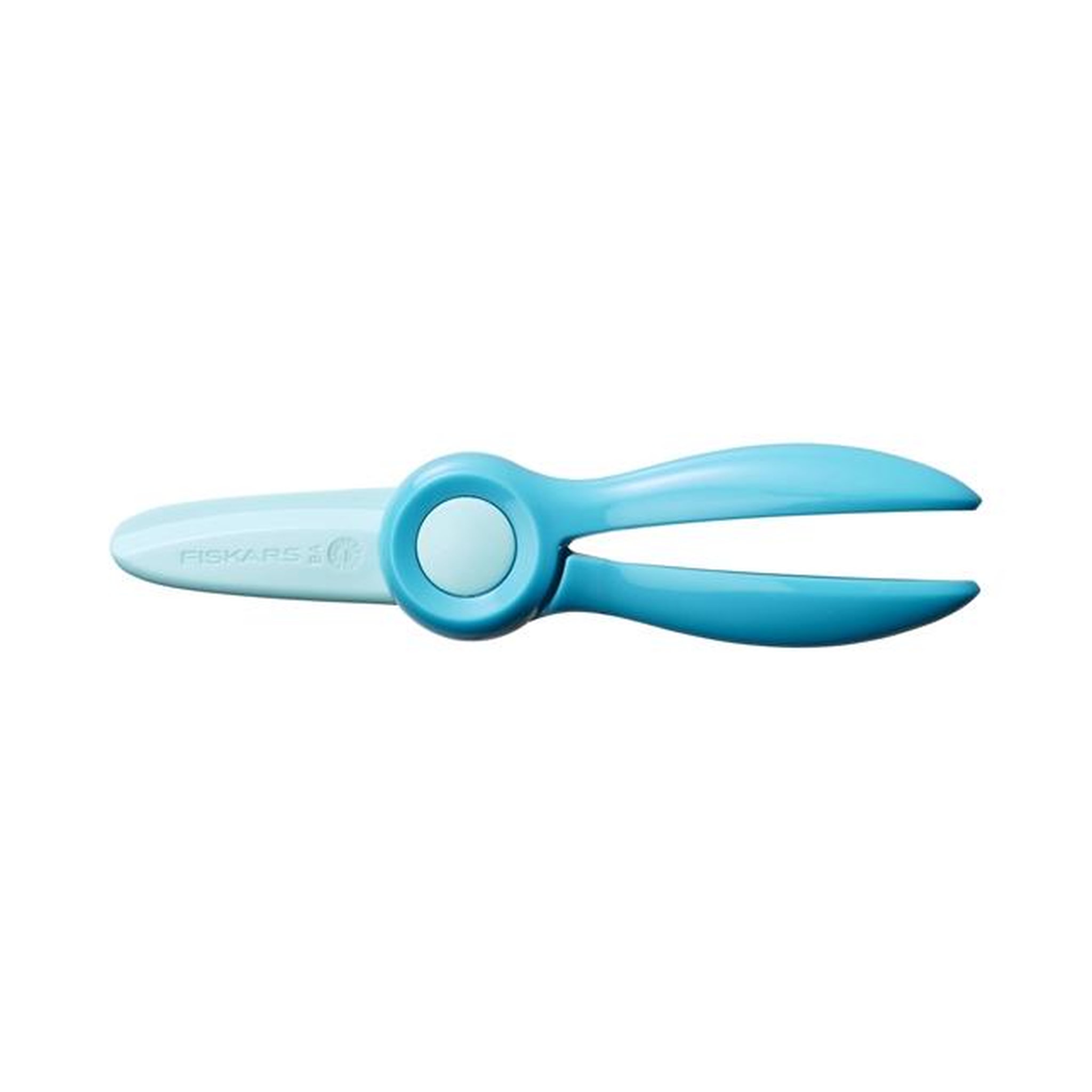 Fiskars Premiers ciseaux pour enfants à partir de 2 ans - lames en plastique - bleu