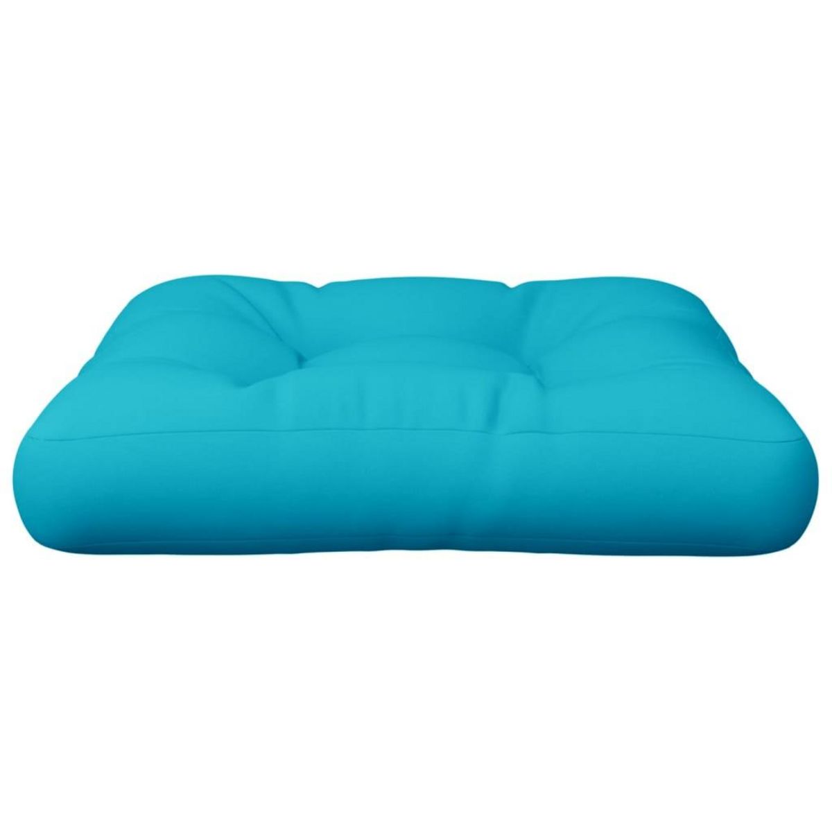VIDAXL Coussin de palette turquoise 60x61,5x10 cm tissu Oxford