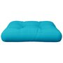 Voir la diapositive 4 : VIDAXL Coussin de palette turquoise 60x61,5x10 cm tissu Oxford