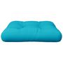 Voir la diapositive 4 : VIDAXL Coussin de palette turquoise 60x61,5x10 cm tissu Oxford