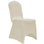 Voir la diapositive 3 : VIDAXL Housses elastiques de chaise Creme 12 pcs