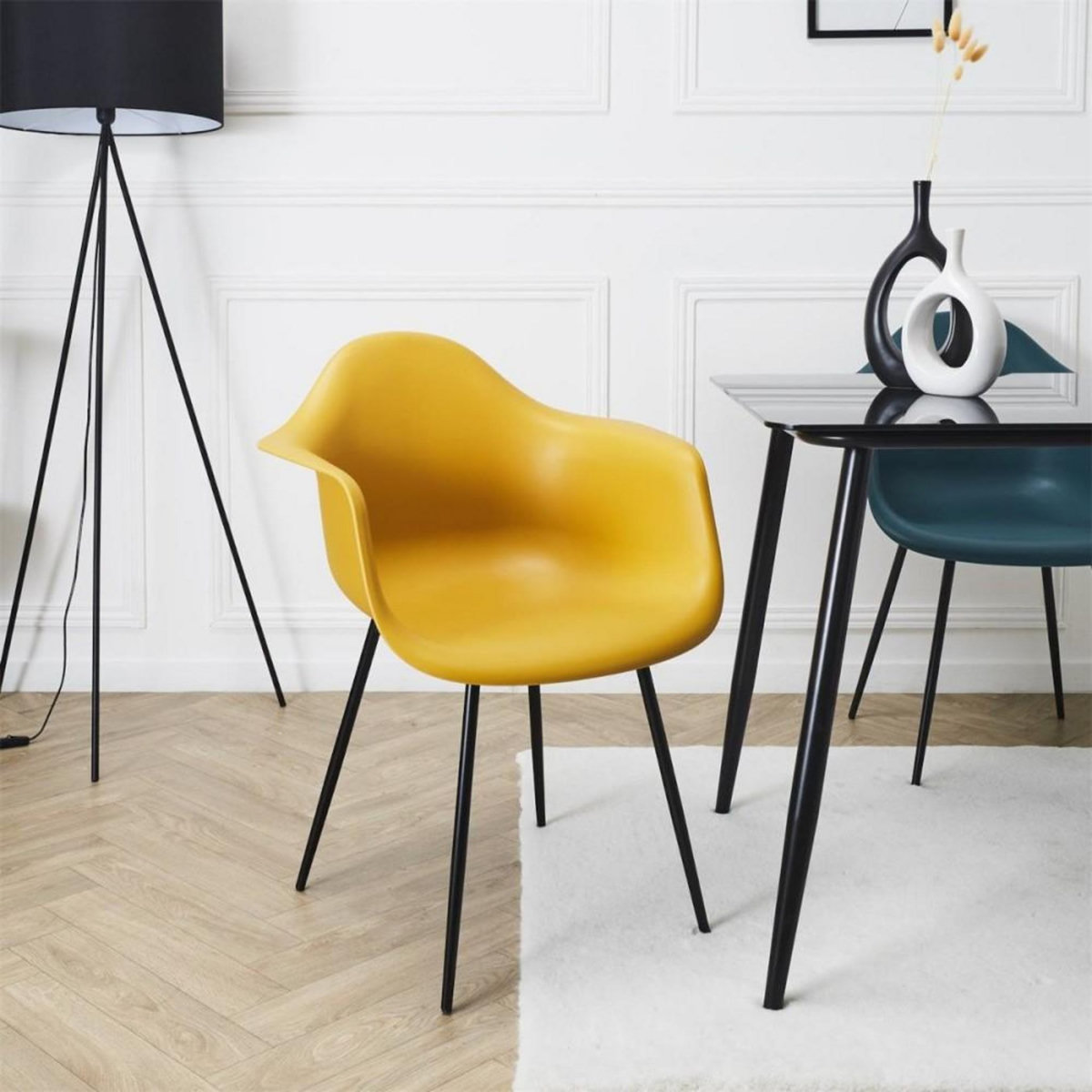 The Home Deco Factory Fauteuil GUSTAV jaune