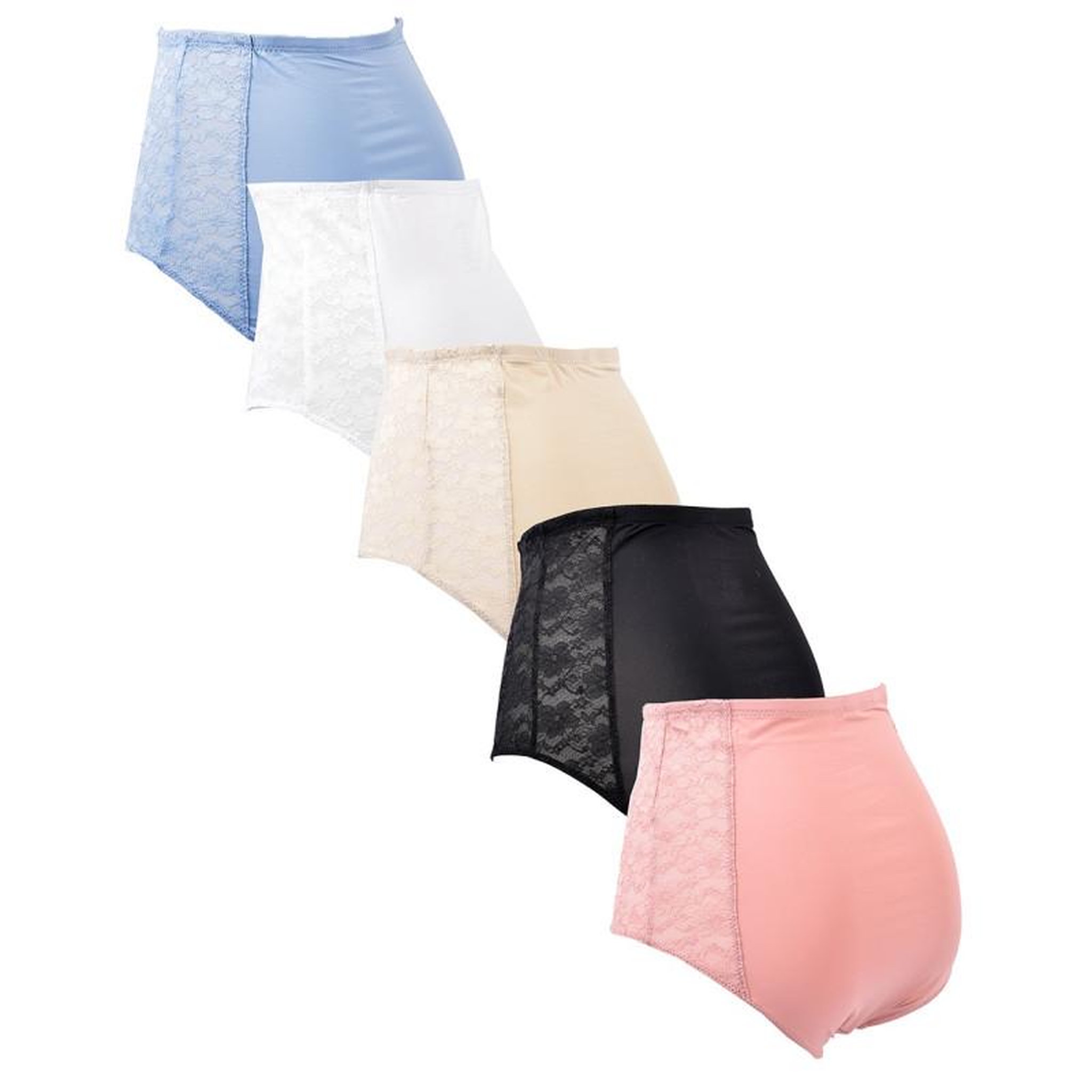 Voir la diapositive 3 : OZABI Culotte Microfibre TRESS Dentelle