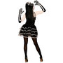 Voir la diapositive 3 : WIDMANN Déguisement squelette - Femme - XS - 34/36