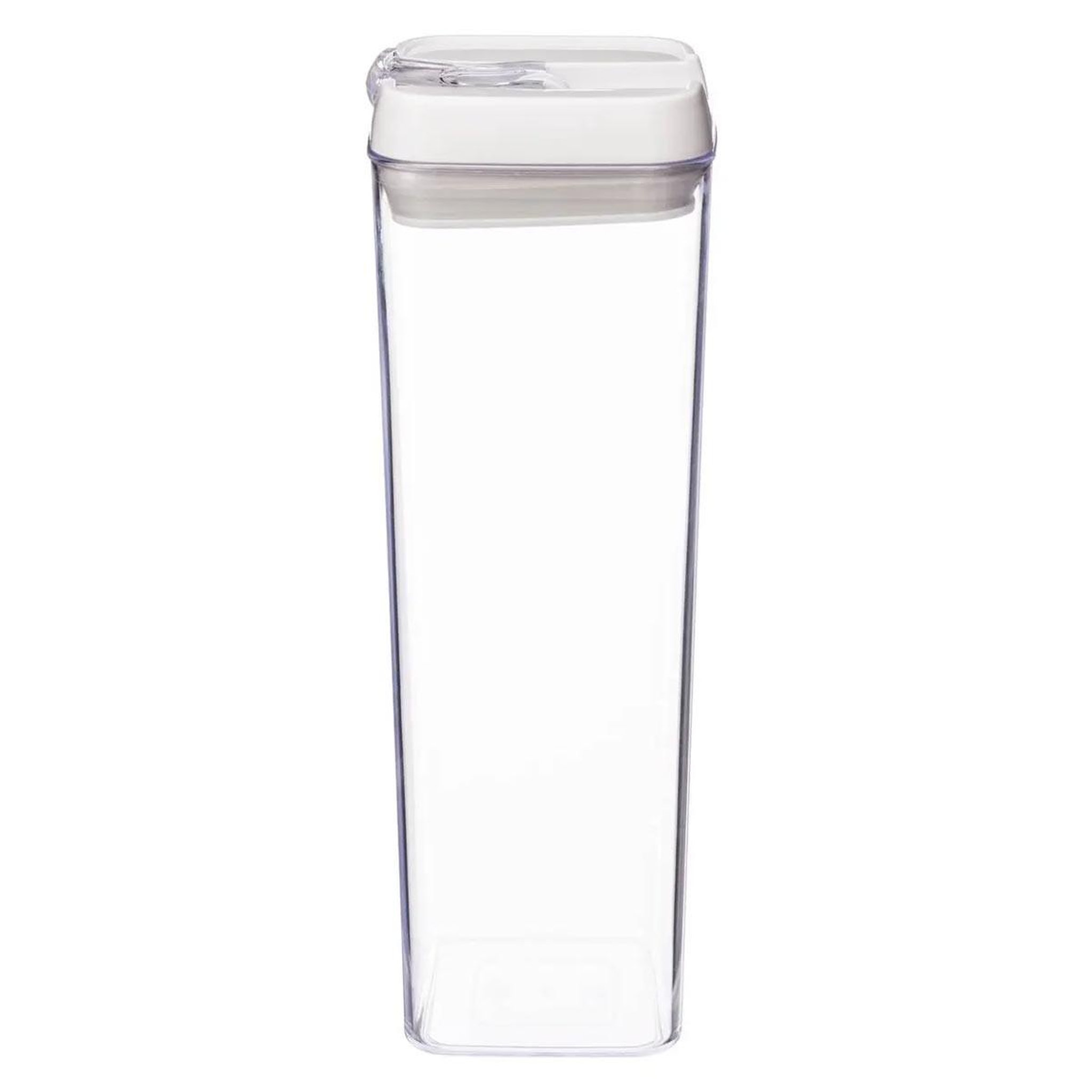 FIVE Bocal en plastique carré  oslo  1,7l transparent