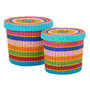 Voir la diapositive 1 : Paris Prix Lot de 2 Paniers de Rangement  Seann  32cm Multicolore