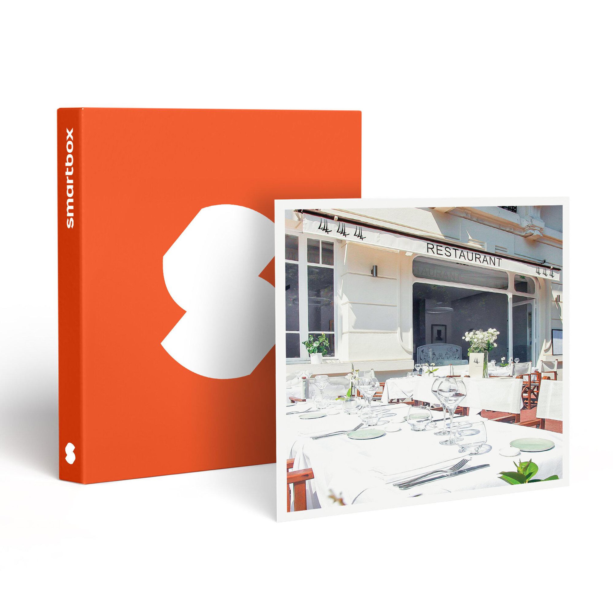 Smartbox Repas gastronomique de l'amuse-bouche au dessert avec champagne à antibes - coffret cadeau gastronomie