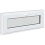 Voir la diapositive 4 : VIDAXL Fenetre de sous-sol RISOR 110x40 cm inclinable anthracite