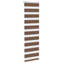Voir la diapositive 3 : VIDAXL Store zebre marron 50x100 cm largeur du tissu 45,9 cm polyester