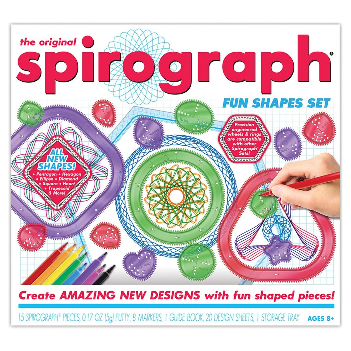 SILVERLIT Spirograph Fun Shapes Set