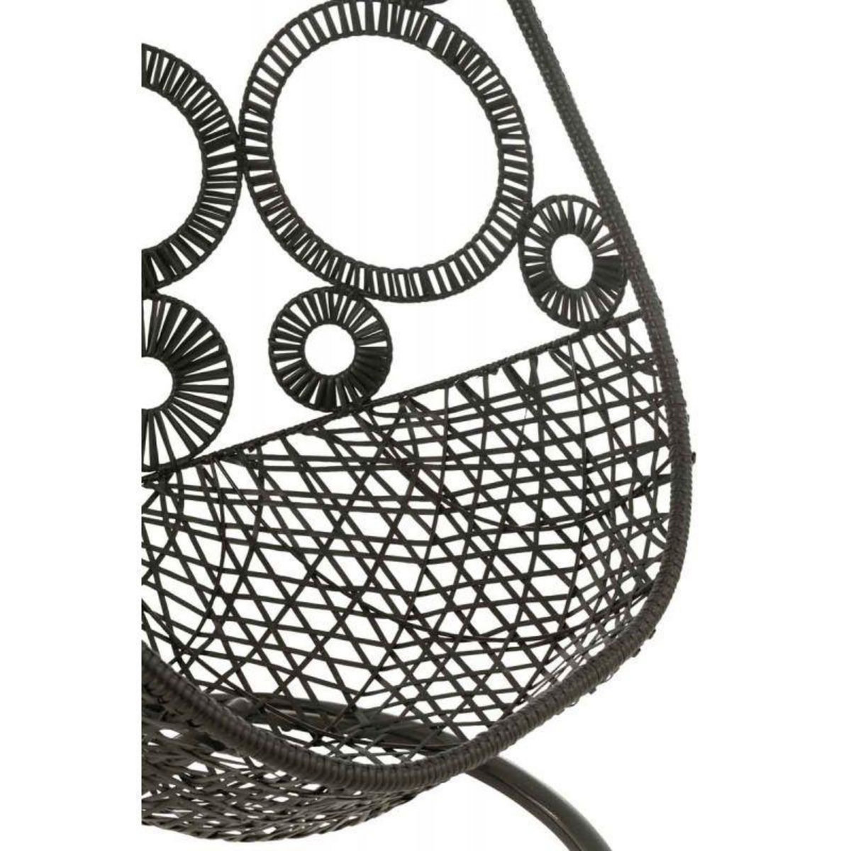 Paris Prix Fauteuil Suspendu & Coussin  Bula  197cm Noir