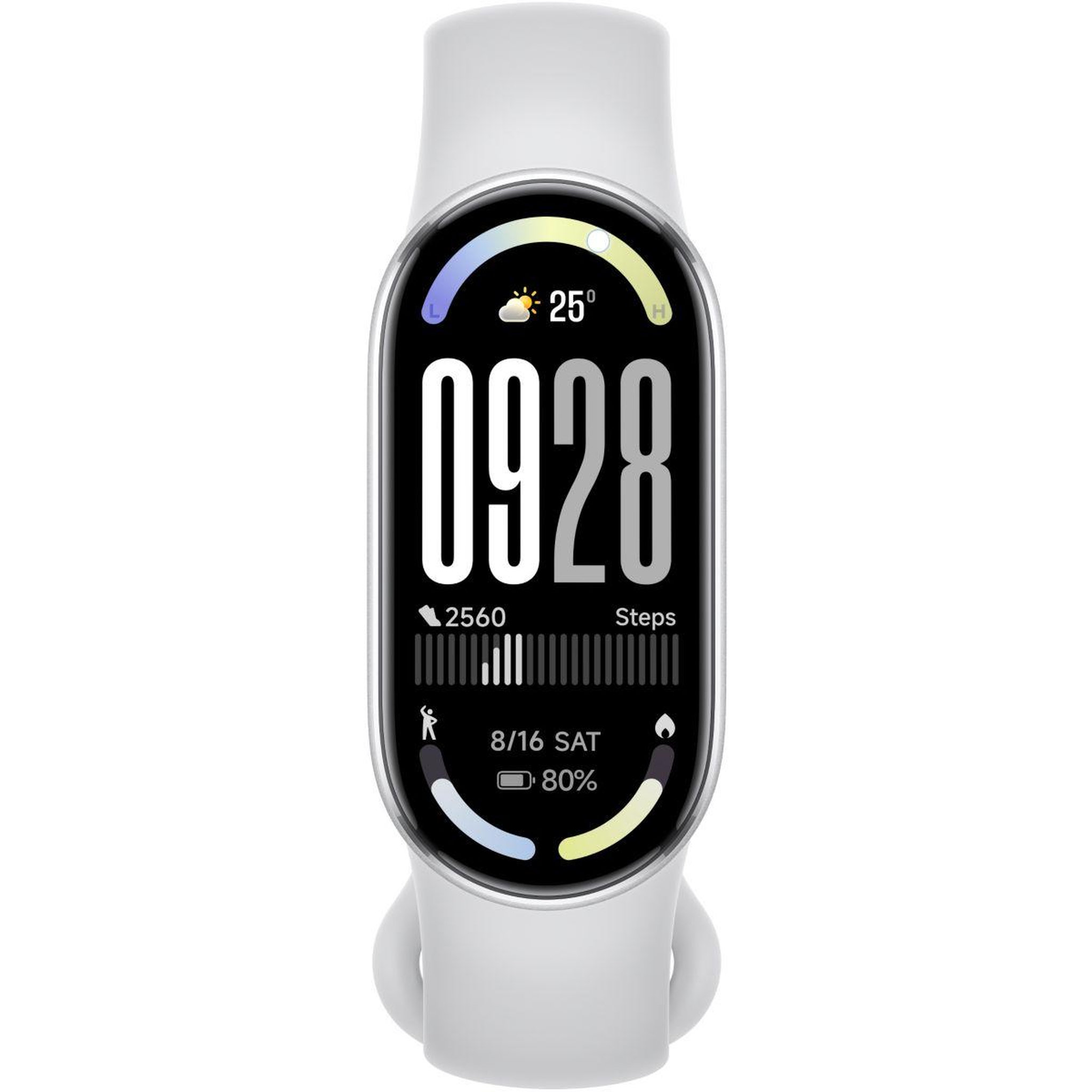 Voir la diapositive 2 : XIAOMI Montre santé Smart Band 10 Gris