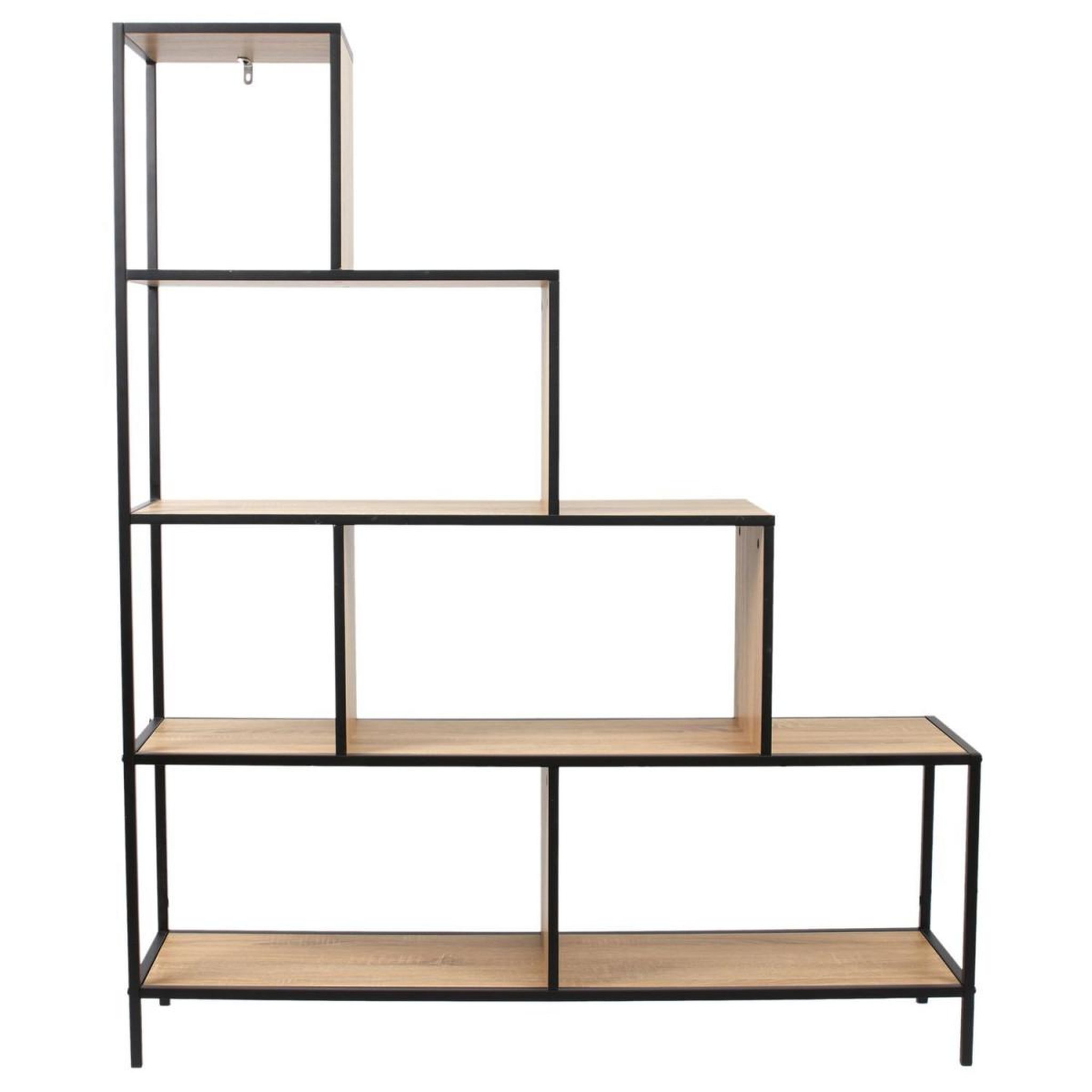 Voir la diapositive 2 : The Home Deco Factory Étagère escalier  edison  146cm naturel & noir