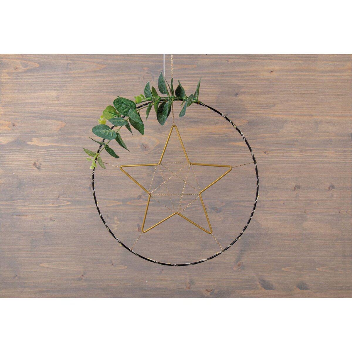 Rayher 3 étoiles en métal doré 20/ 30/ 40 cm