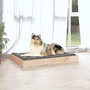 Voir la diapositive 5 : VIDAXL Lit pour chien 91,5x64x9 cm Bois de pin solide