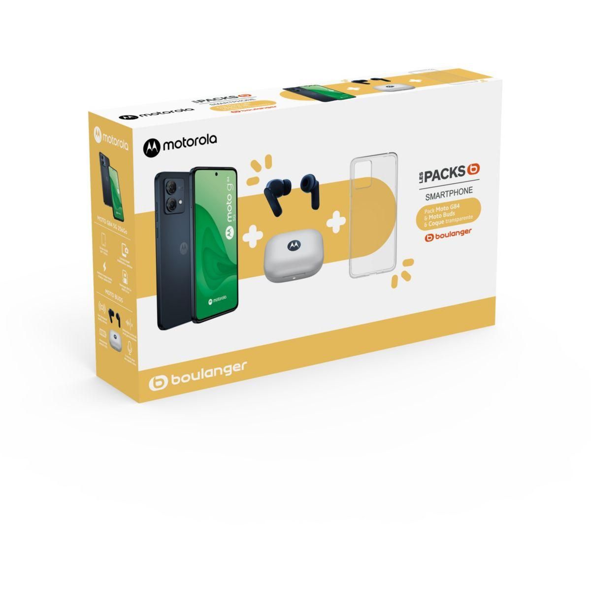 MOTOROLA Smartphone Pack G84 + Moto Buds
