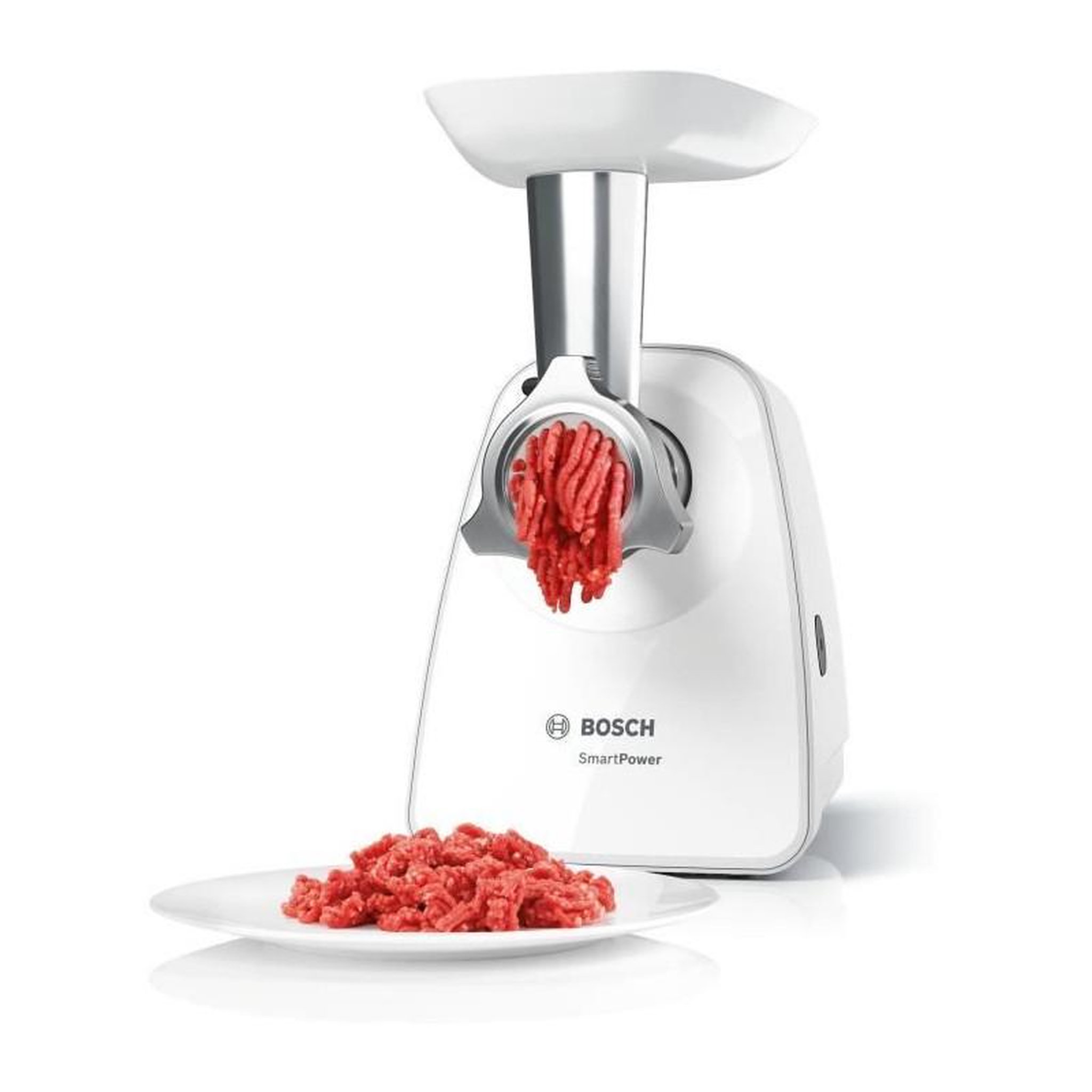 BOSCH Hachoir a viande SmartPower - BOSCH - MFW2500W - 350 W - 1,7 kg/mn - 1 grille de hachoir - Noir