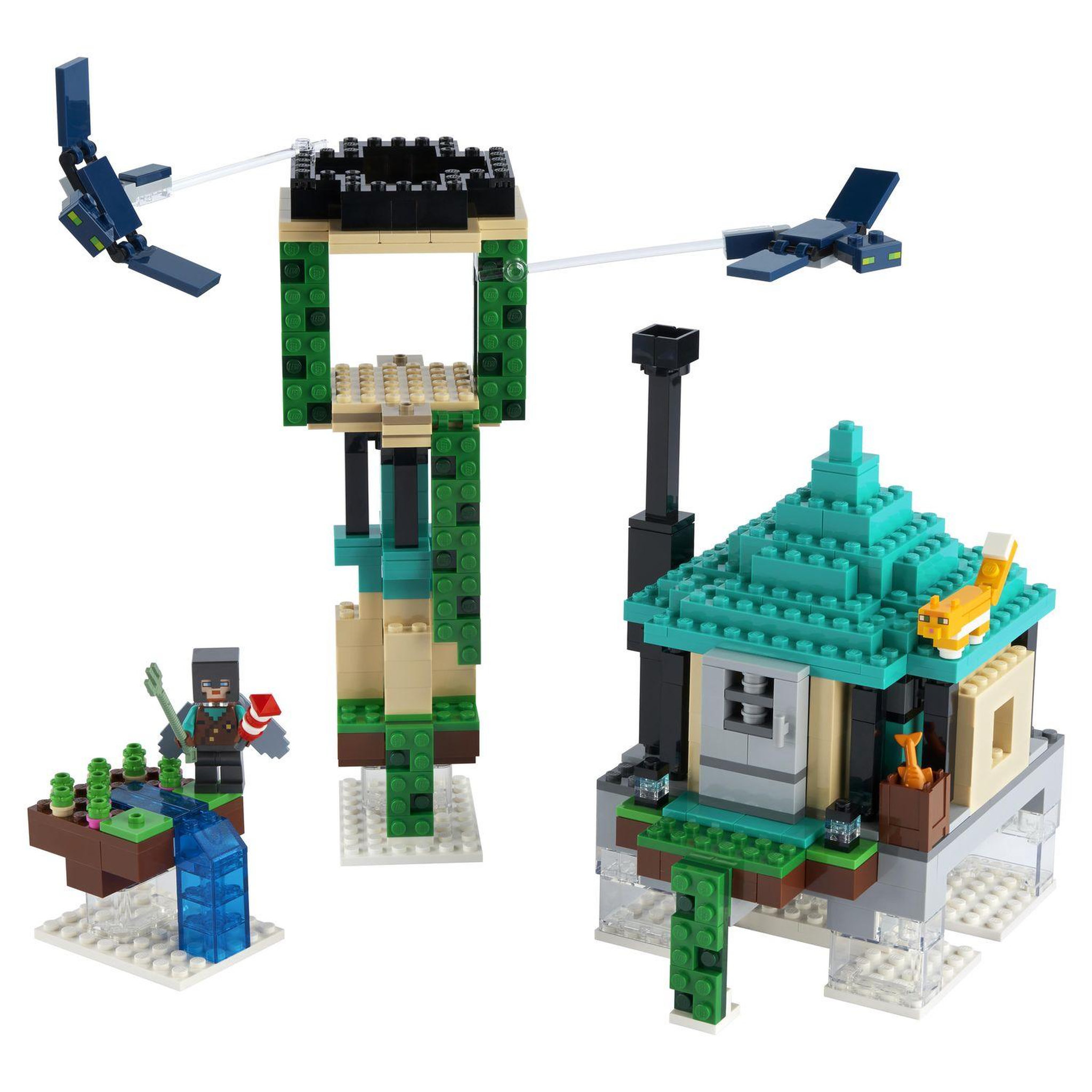 Voir la diapositive 2 : LEGO Minecraft 21173 - La tour du ciel