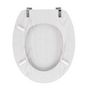 Voir la diapositive 4 : Paris Prix Abattant WC Effet Bois  Strata  46cm Blanc
