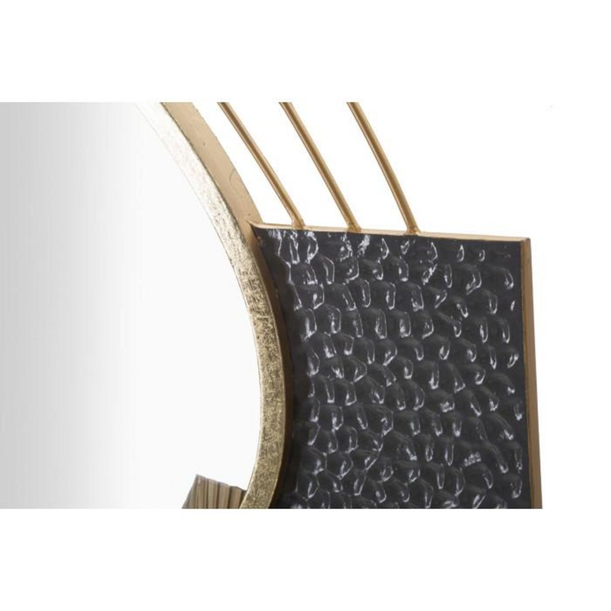 Paris Prix Miroir Mural Design  Art  80cm Gris & Or