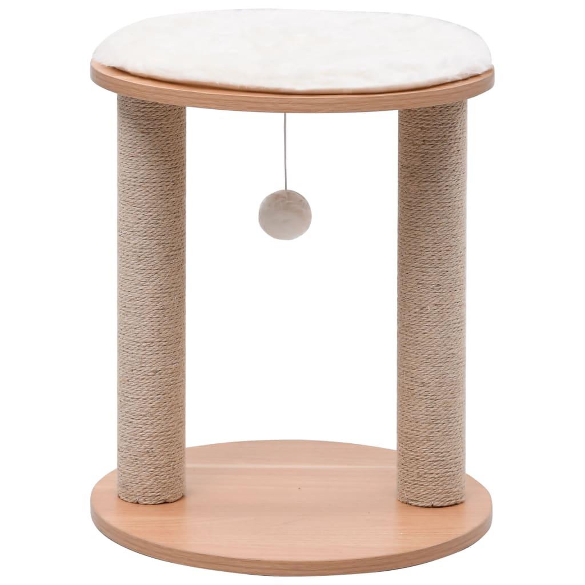 Voir la diapositive 1 : VIDAXL Petit arbre a chat avec griffoirs 44 cm