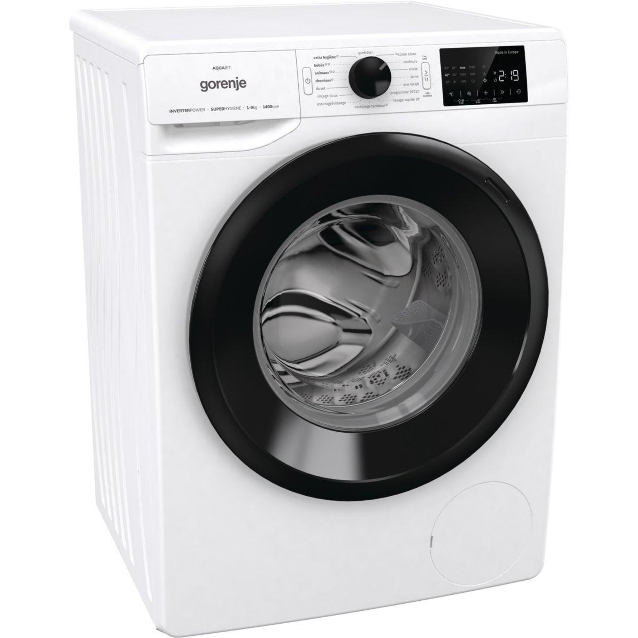 Voir la diapositive 3 : GORENJE Lave linge hublot wpnei94a1ds