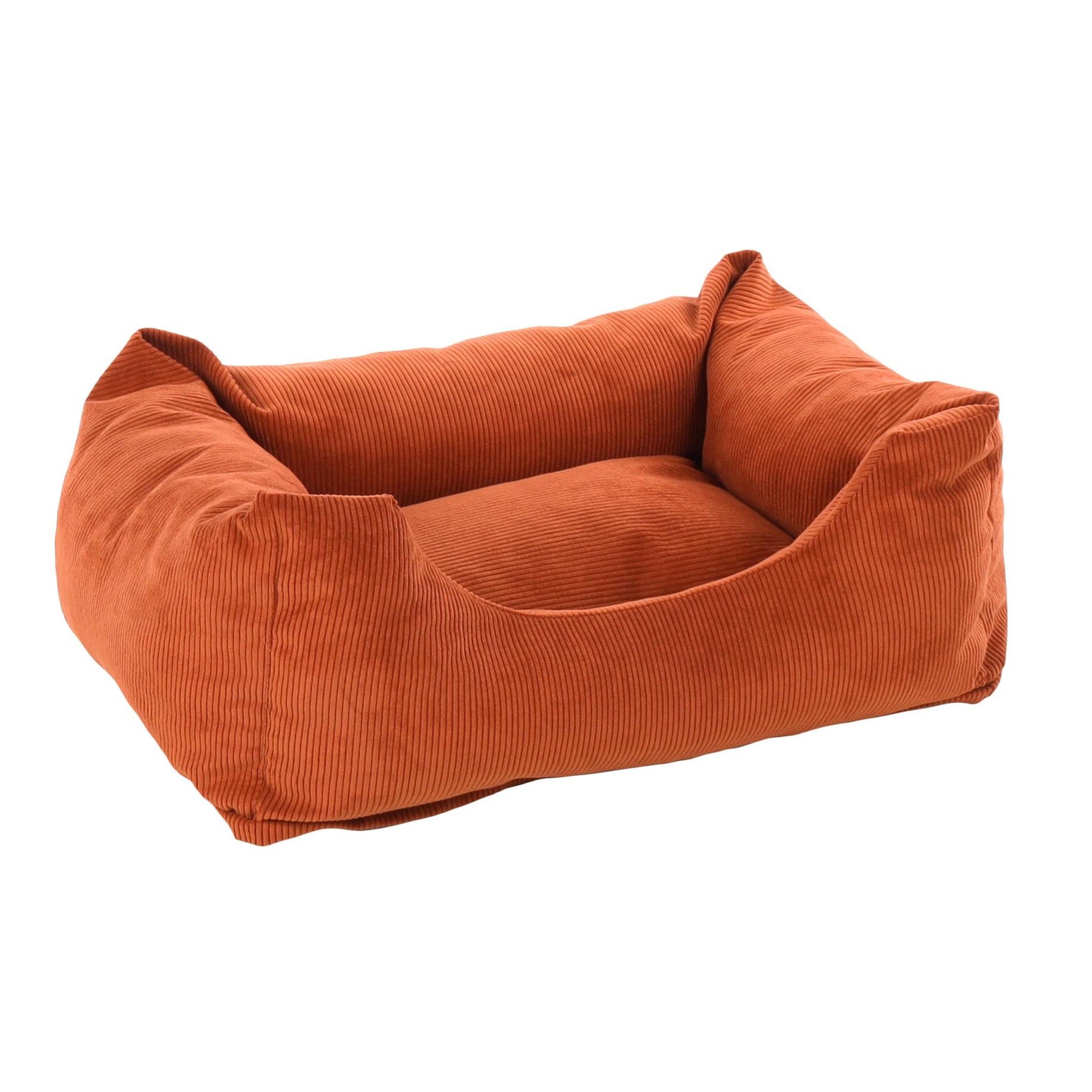 Voir la diapositive 1 : Eden Coussin panier côtelé rectangle