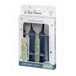 Petit Jour Ensemble de 3 couverts Le Petit Prince pour enfants