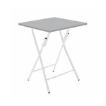 ATMOSPHERA Table pliante Trend - Gris