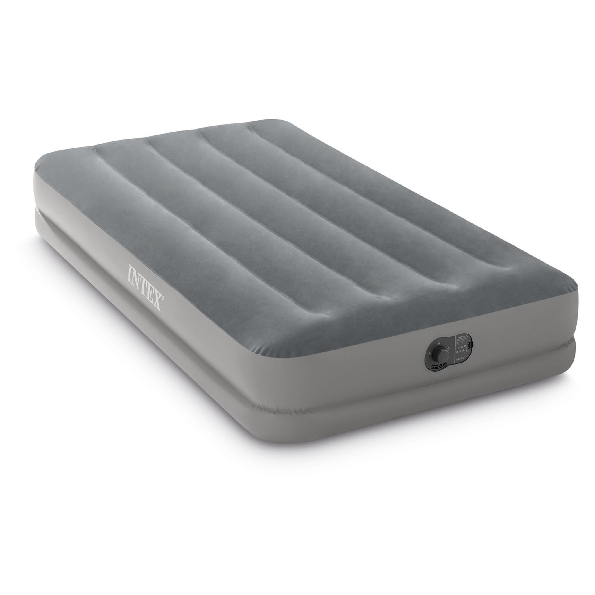 INTEX Matelas gonflable de camping électrique - 1 personne - 1,91 x 99 x 30cm - FLEX PUMP