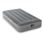 INTEX Matelas gonflable de camping électrique - 1 personne - 1,91 x 99 x 30cm - FLEX PUMP