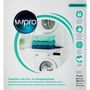 Voir la diapositive 4 : WPRO Kit de superposition 60cm blanc avec tablette - sks101