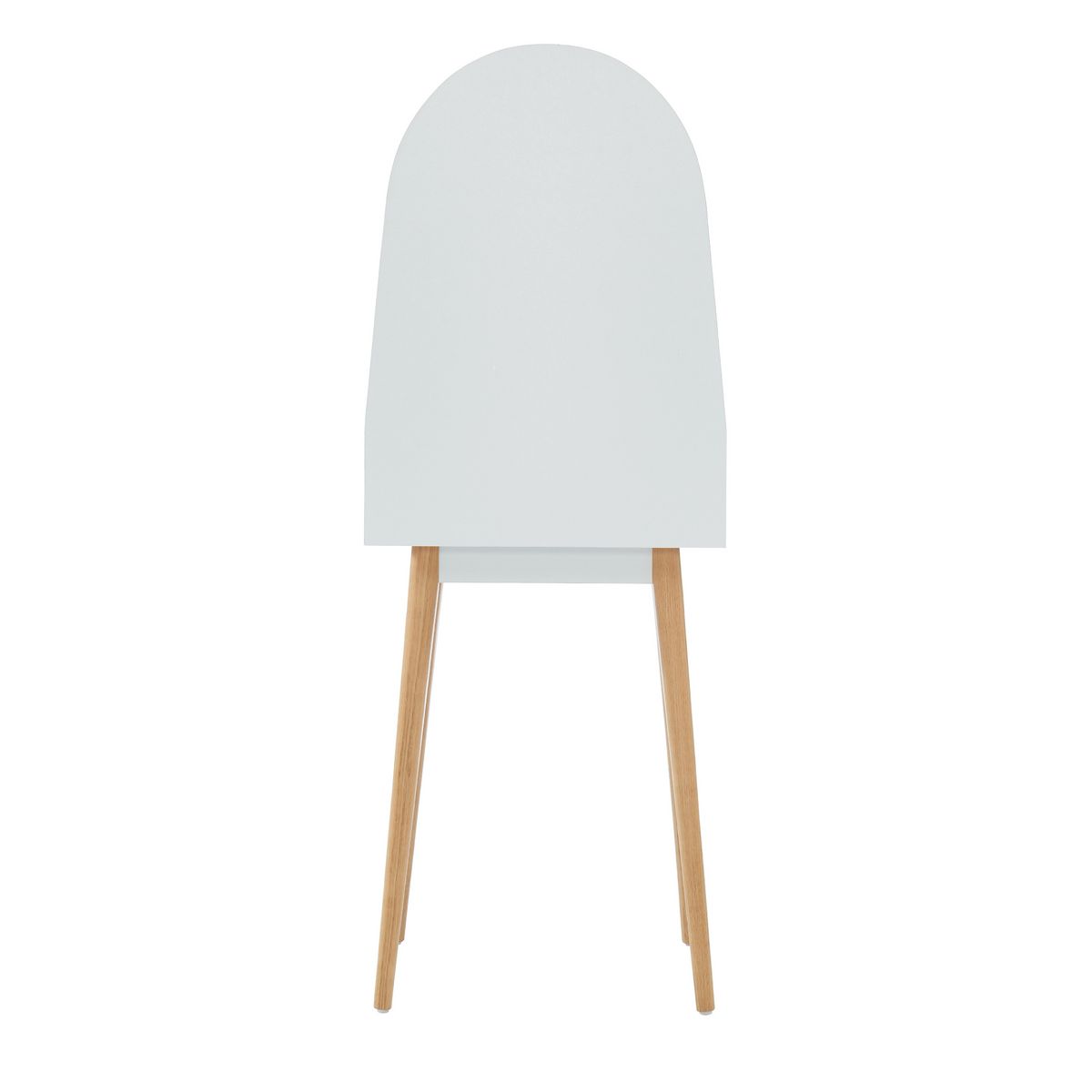 Coiffeuse avec miroir et grand tiroir L 50cm MARIE