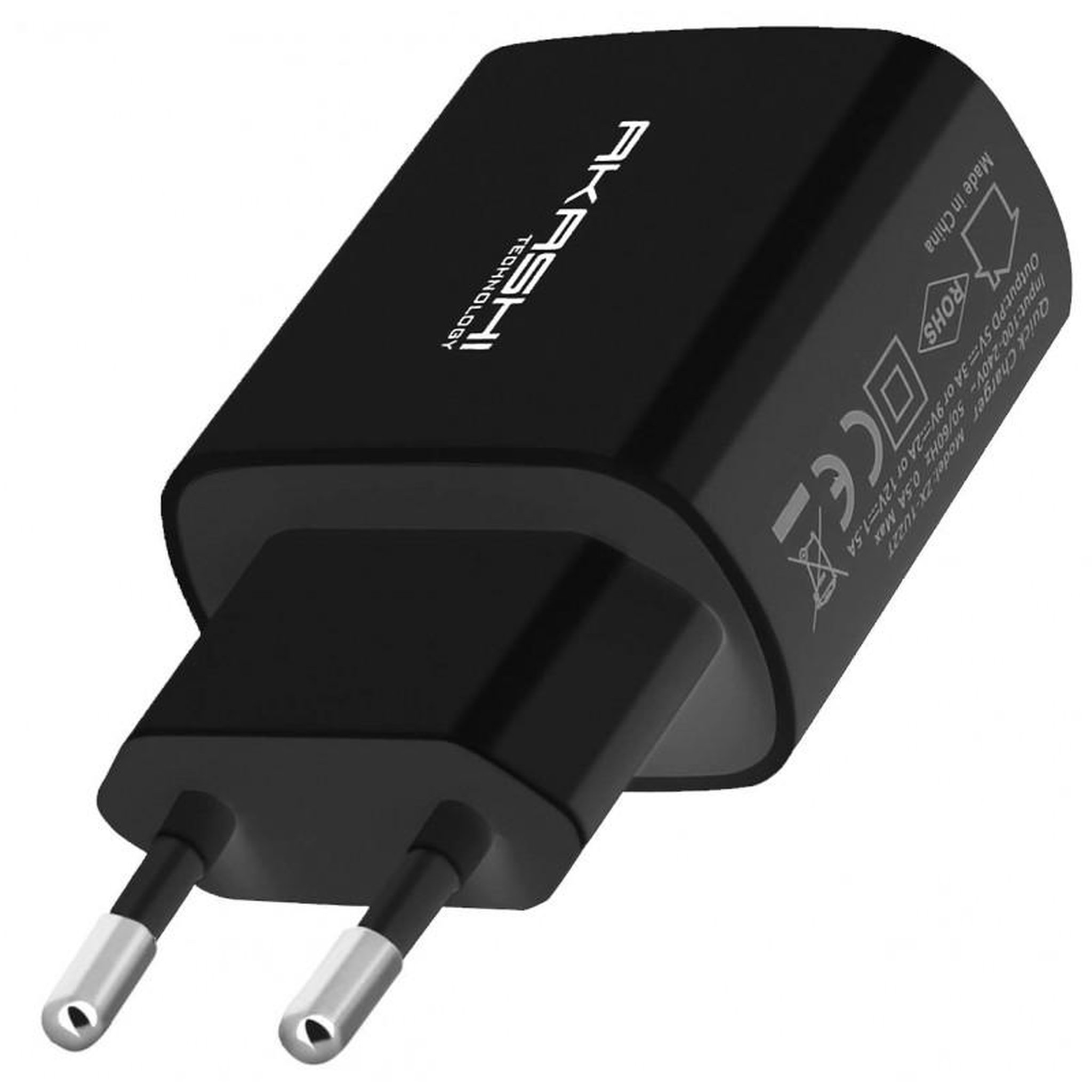 Voir la diapositive 2 : Akashi Chargeur secteur AKASHI ALTACPD20BLK